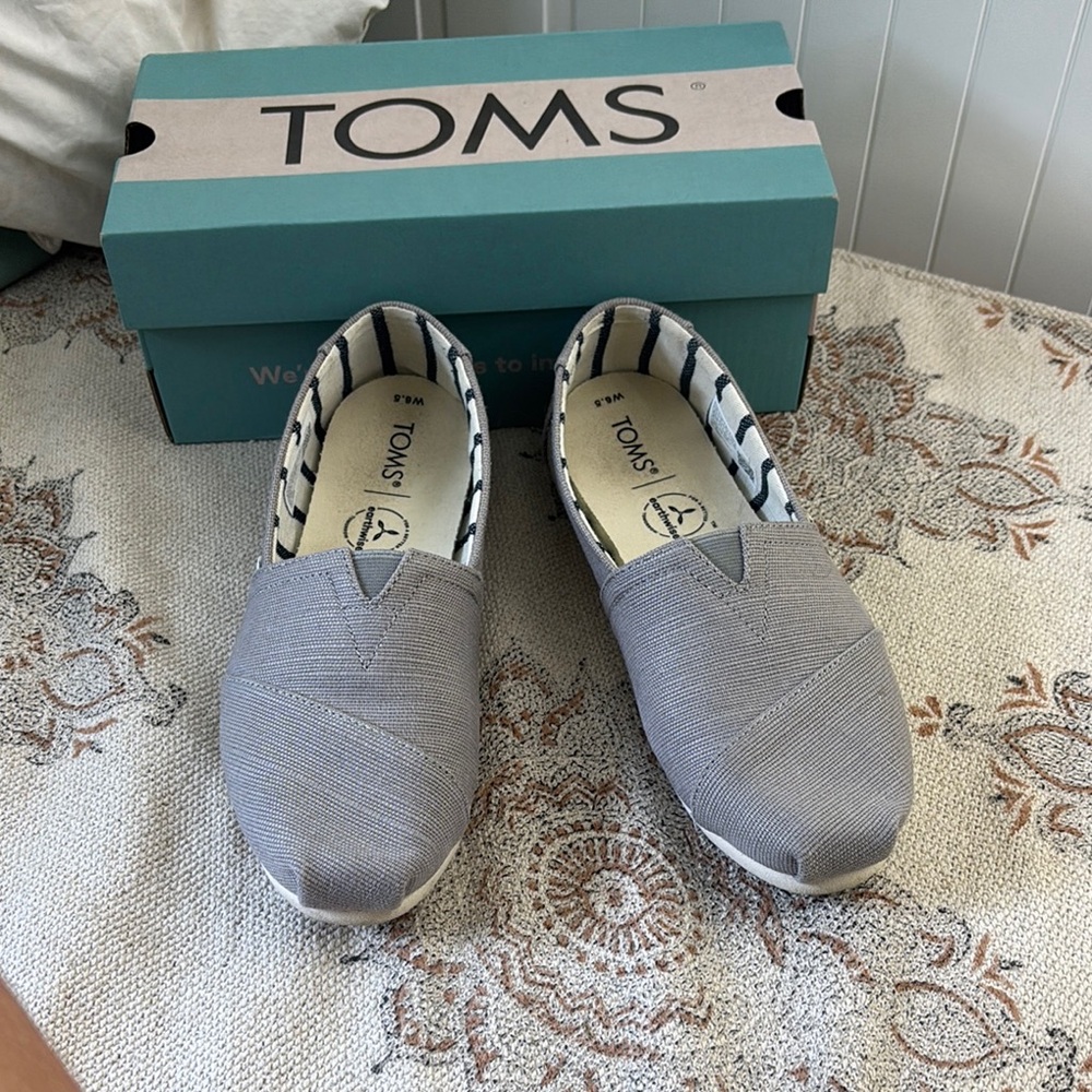 TOMS Alpargata Grey Shoes